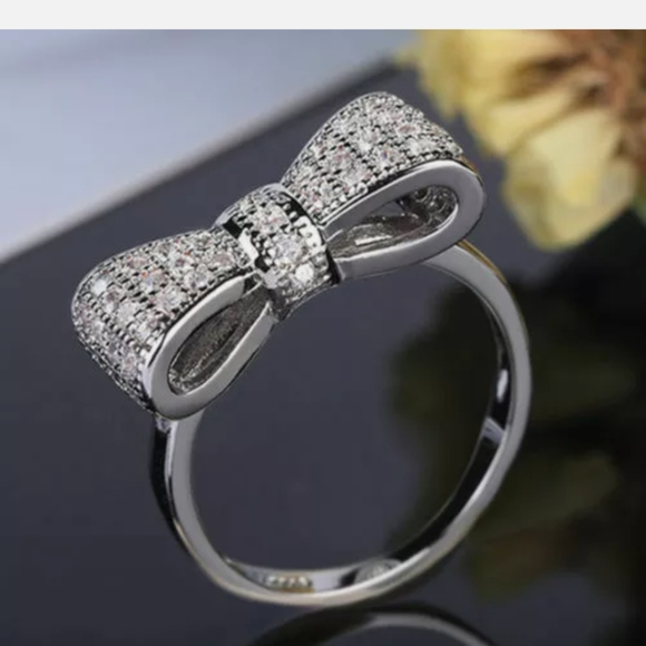 Bow-knot ring women's various sz - Picture 5 of 15
